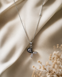 Noir Petal Pendant