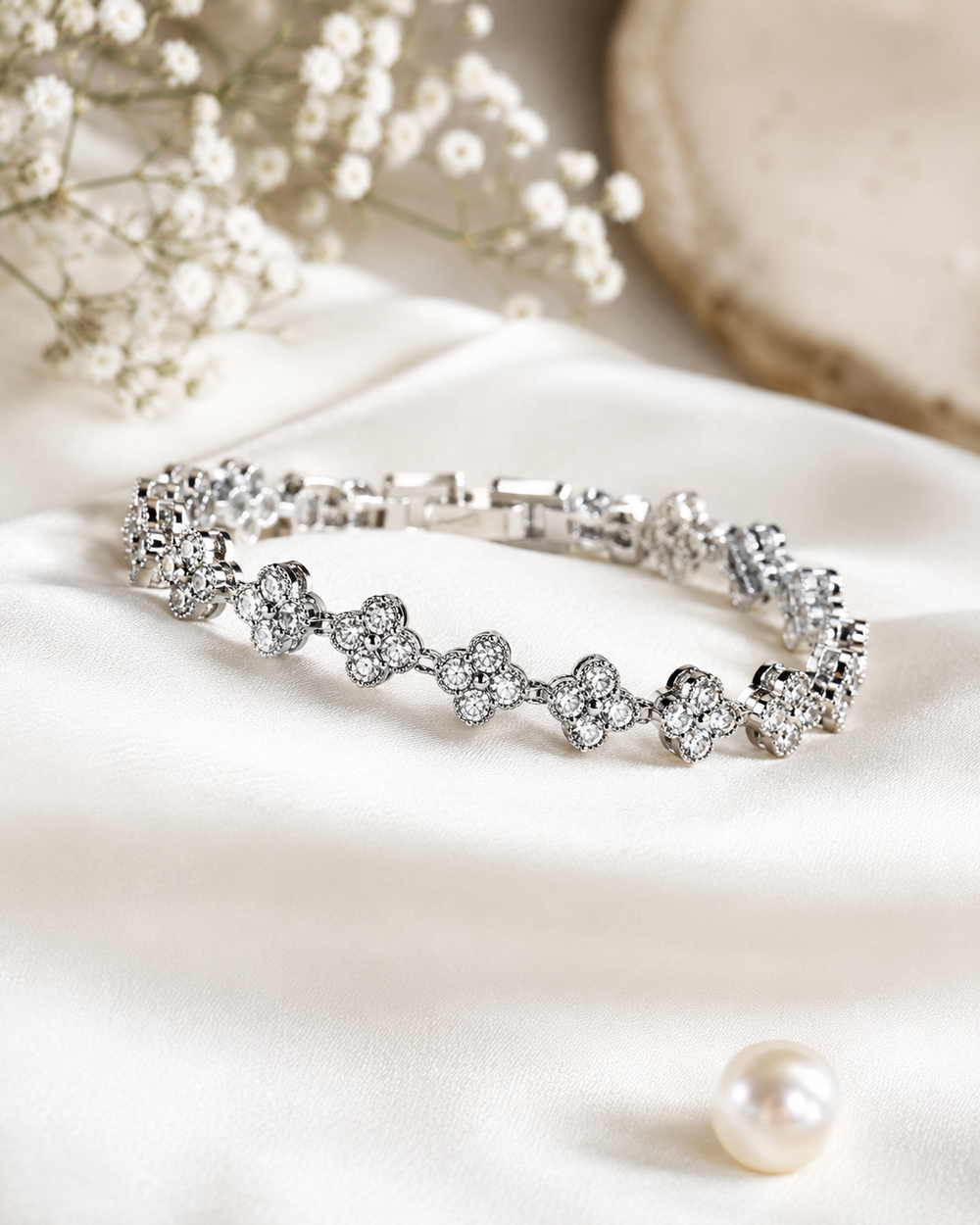 Crystal Flora Bracelet