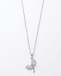 Silver Feather Flight Pendant