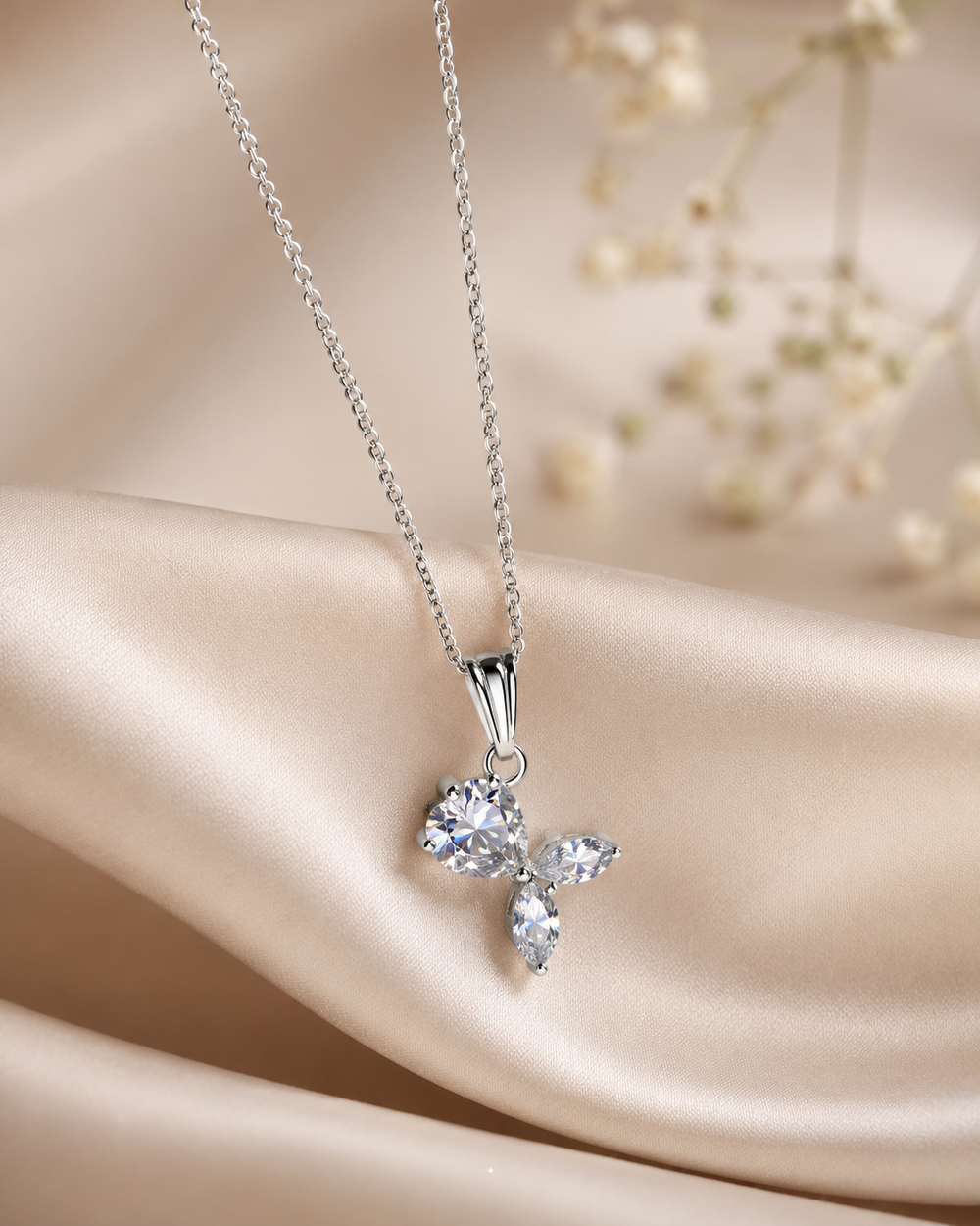 Twinkle Leaf Pendant