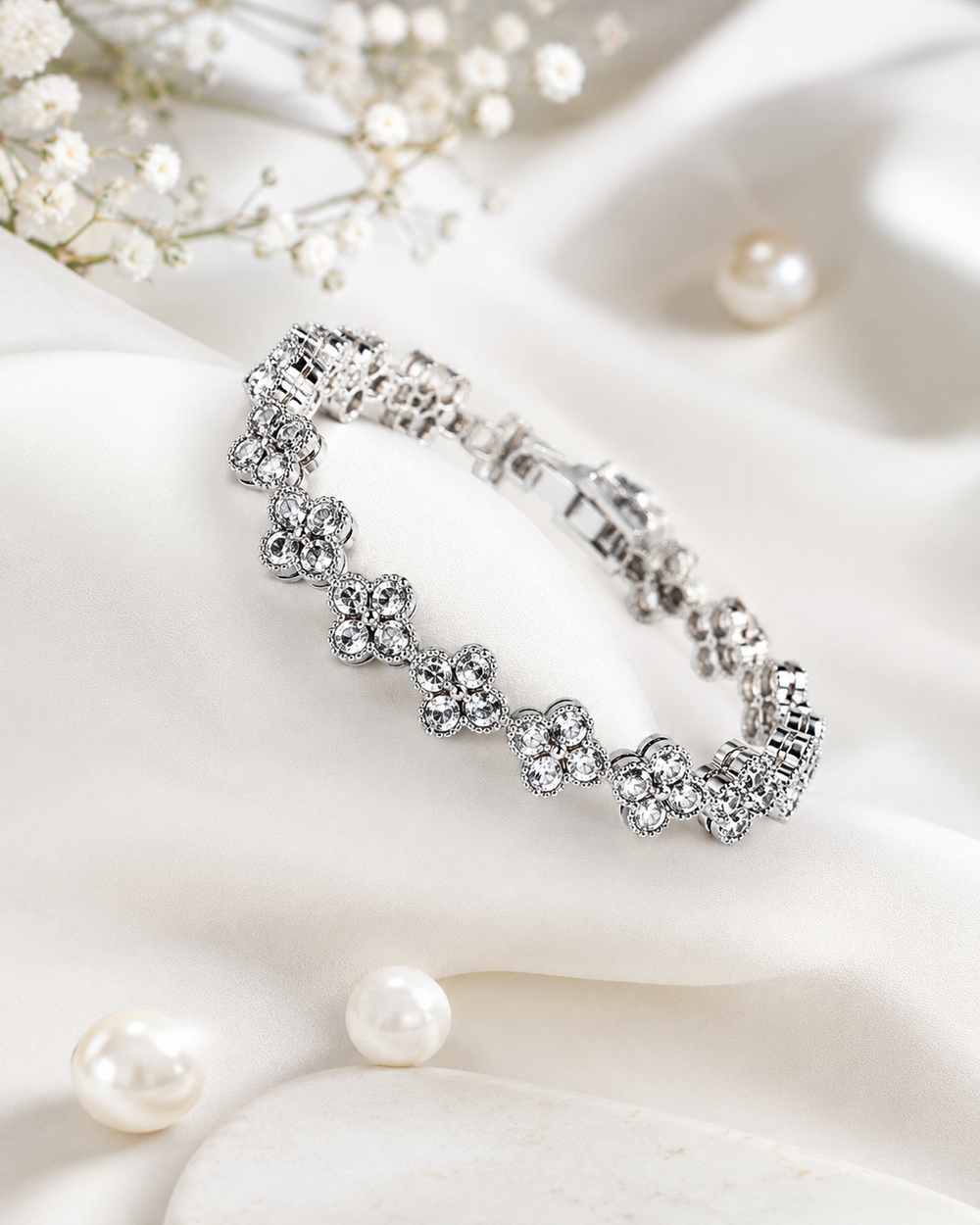 Crystal Flora Bracelet