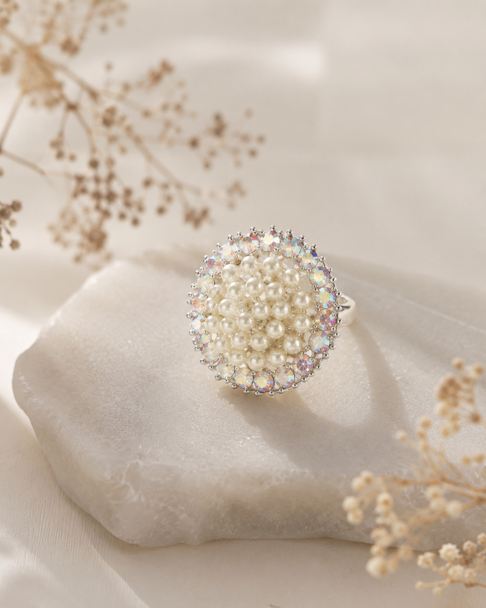 Stardust Pearl Ring