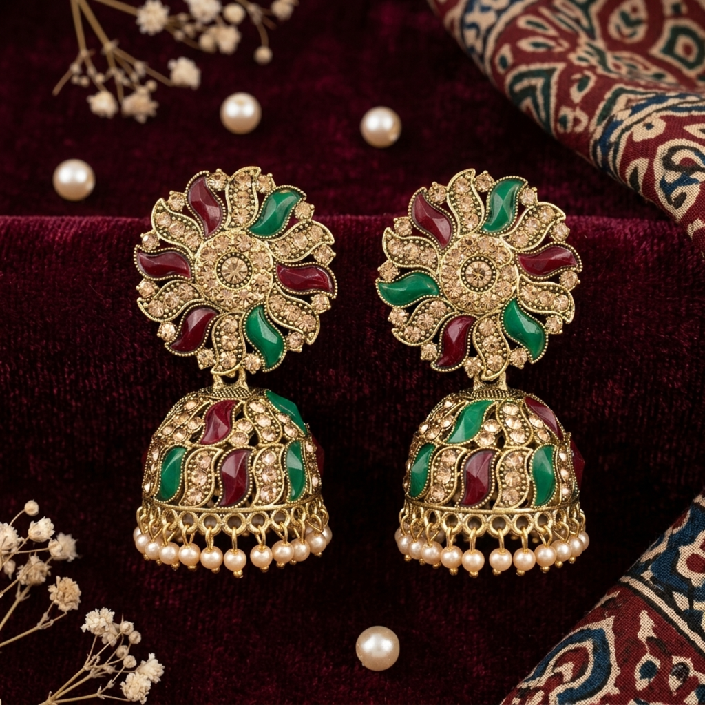 Meena Kari Jhumka