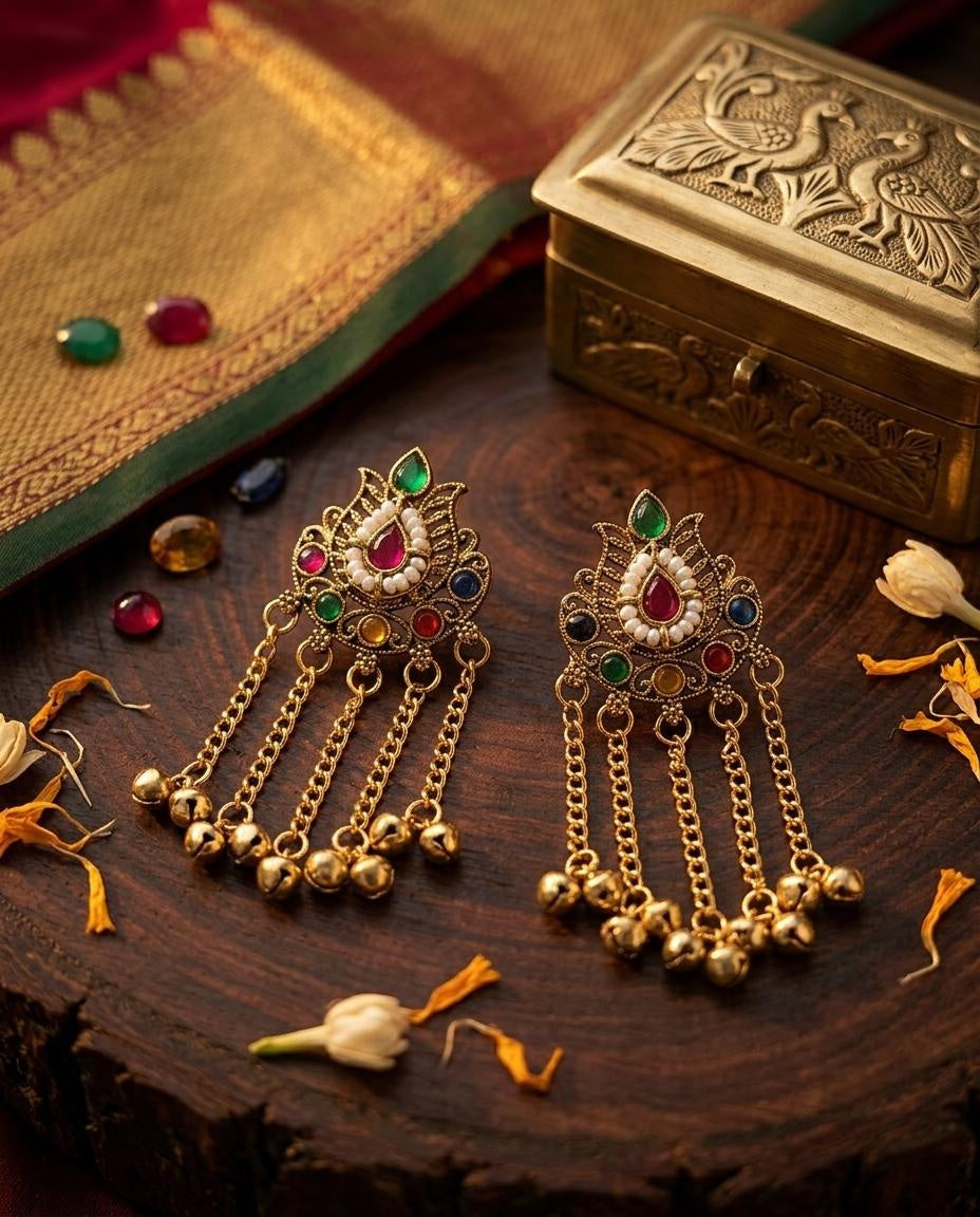 Navrangi Earrings