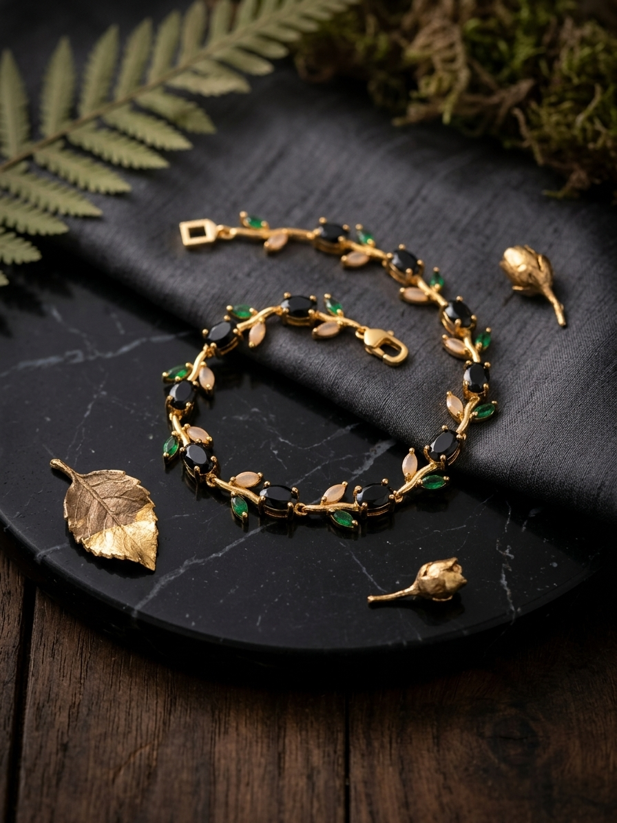 Tulip Bracelet Black
