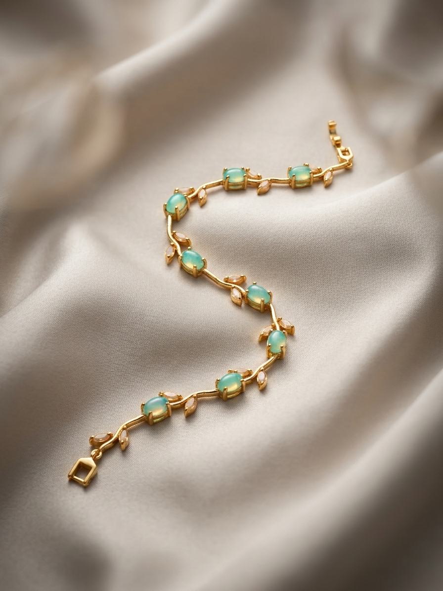 Tulip Bracelet Green