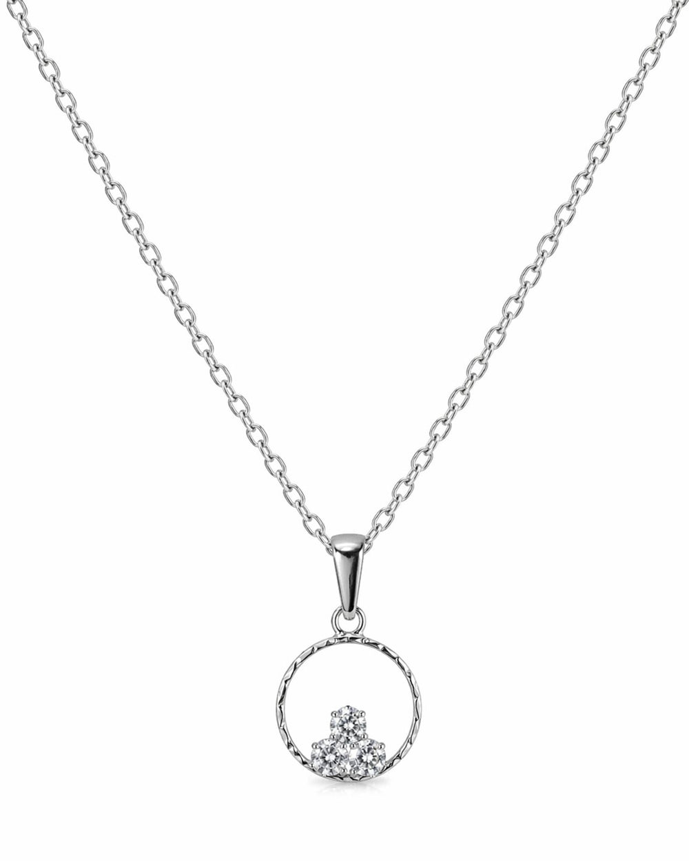 Eternal Circle Diamond Pendant