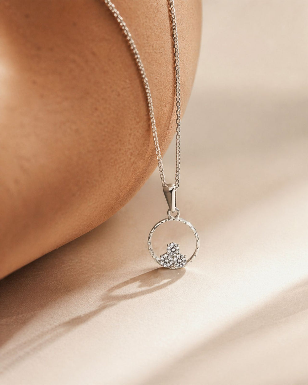 Eternal Circle Diamond Pendant