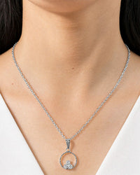 Eternal Circle Diamond Pendant